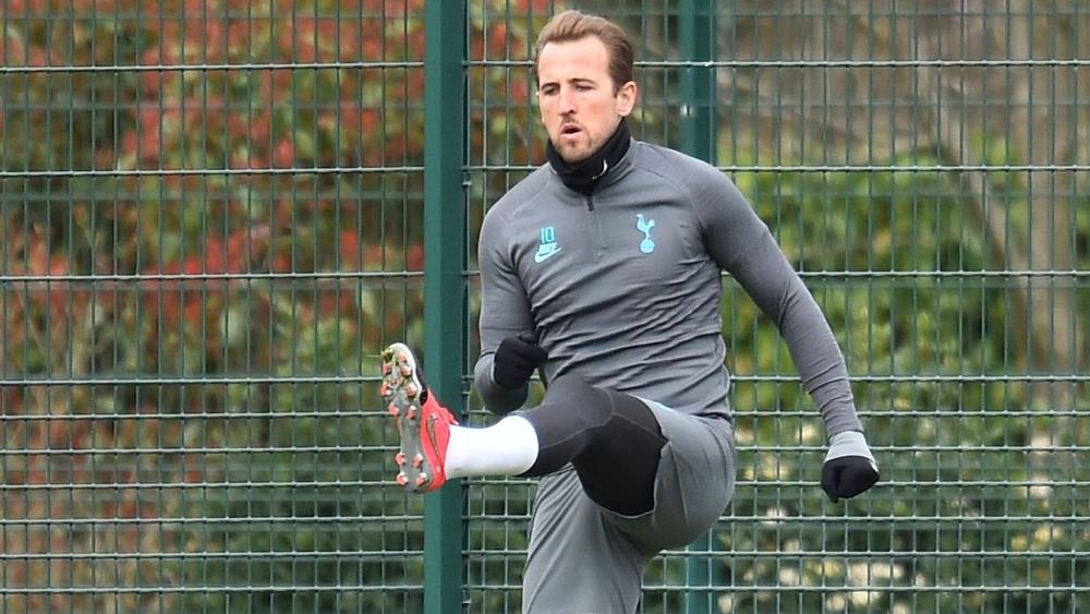 هاري كين يعود إلى التدريبات بعد شفائه من الإصابة