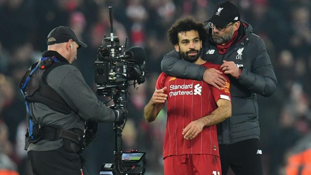 كلوب: "محمد صلاح من أفضل اللاعبين عبر تاريخ ليفربول"