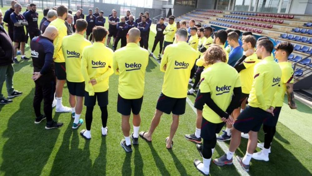 برشلونة يُصدر بيانًا رسميًا لتعليق أنشطته بسبب "فيروس كورونا"