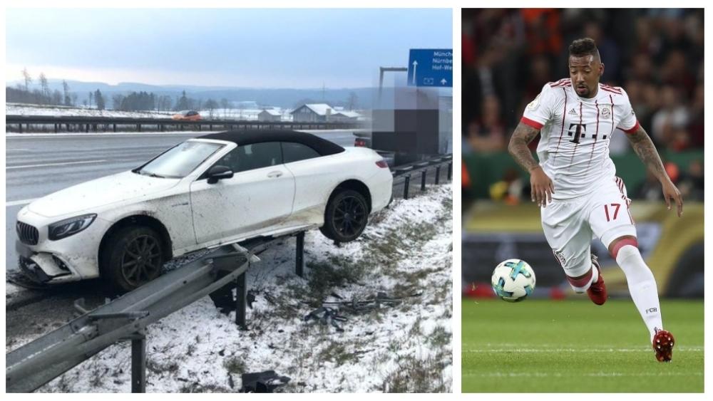 بواتينغ يخرج سالمًا من حادث مروري في ألمانيا