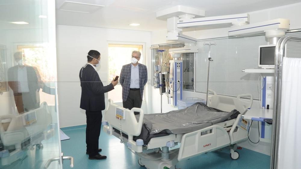 والي جهة "مراكش آسفي" يطلع على مرافق "المستشفىالخاص" بمراكش استعداداً لاستقباله مرضى فيروس كورونا "مجاناً"