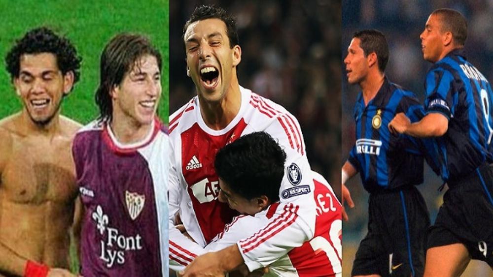 ألفيش وراموس.. بيكيه وإيمار.. الحمداوي سواريز.. ونجوم ربما لا تعرف أنهم لعبوا معاً في فريق واحد!