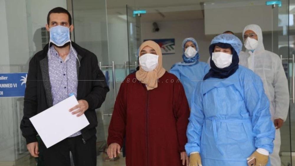 ثلاثة أشخاص يغادرون "مستشفى الرازي" بمراكش بعد تعافيهم من "فيروس كورونا "