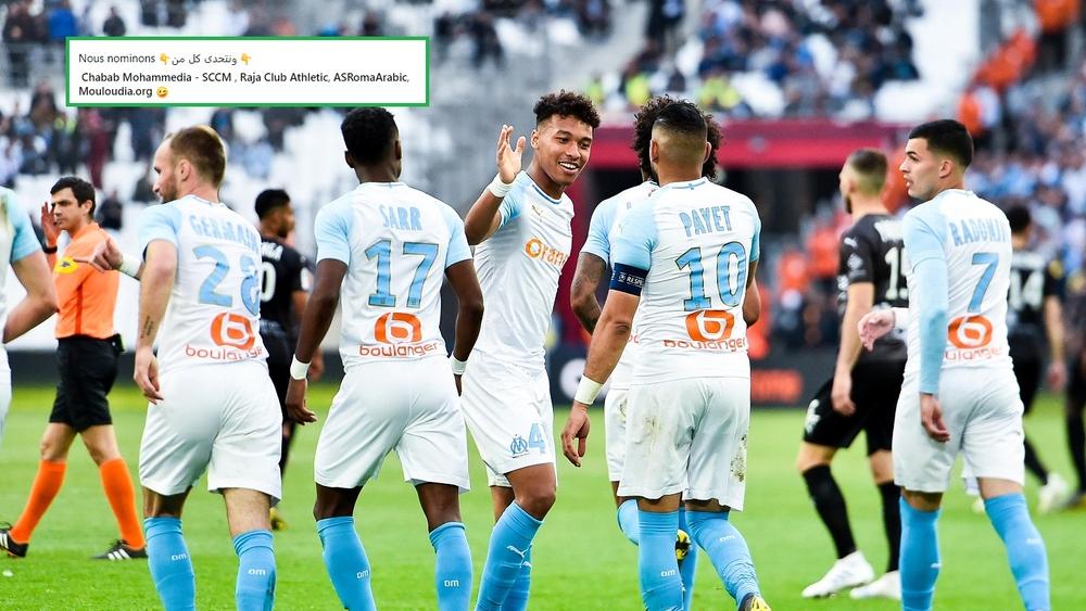 أولمبيك مارسيليا يقبل تحدي برشلونة.. و"يتحدى" بدوره الرجاء وشباب المحمدية