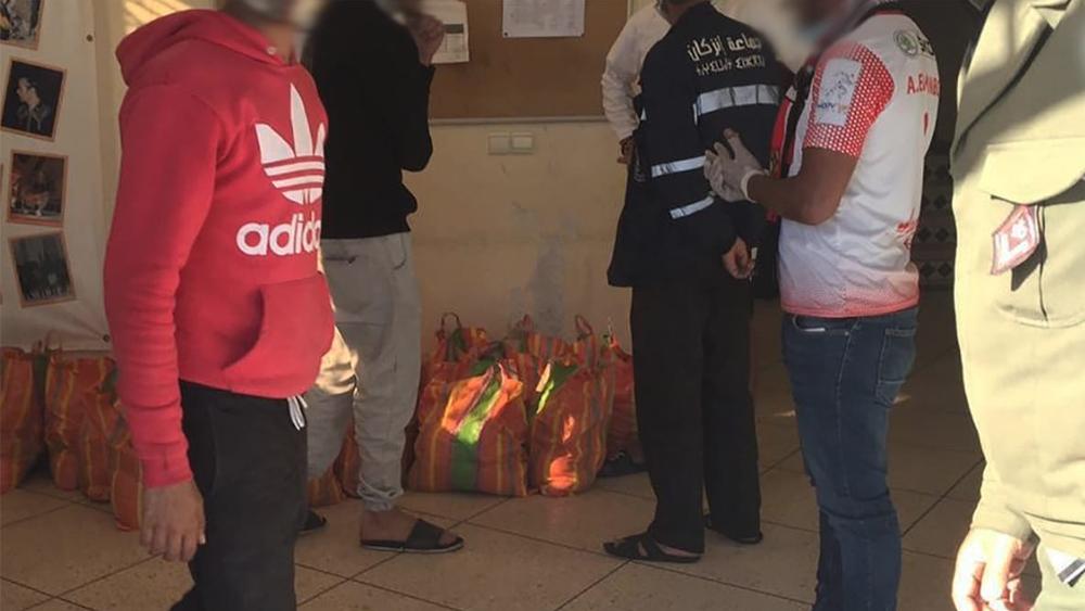 أولترا "إيمازيغن" تندد و تستنكر حجز المساعدات التي كانت تنوي المجموعة توزيعها على الأسر المعوزة من قبل السلطات