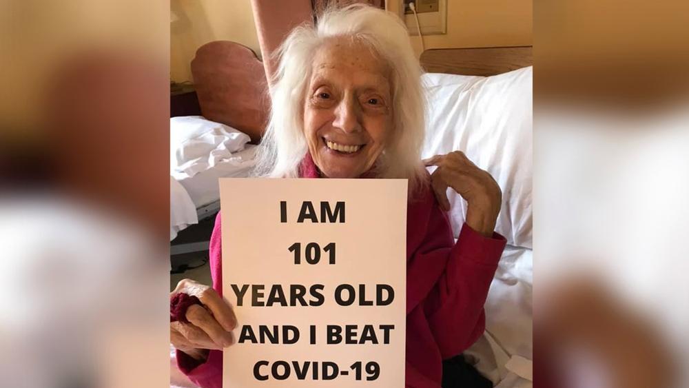 سيدة أمريكية تبلغ 101 عامًا نجت من "الإنفلونزا الإسبانية" والسرطان وتغلبت منذ أيام على "فيروس كورونا"