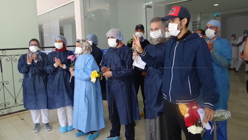 14 حالة تُغادر المركز الاستشفائي لمراكش بعد شفائها من وباء "كورونا" .. وإجمالي مُتعافي المركز يصل إلى 117