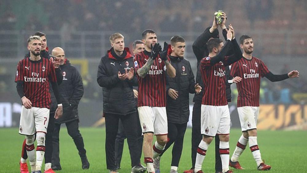 ميلان ينفي تواجد إصابات بفيروس كورونا داخل أسوار النادي