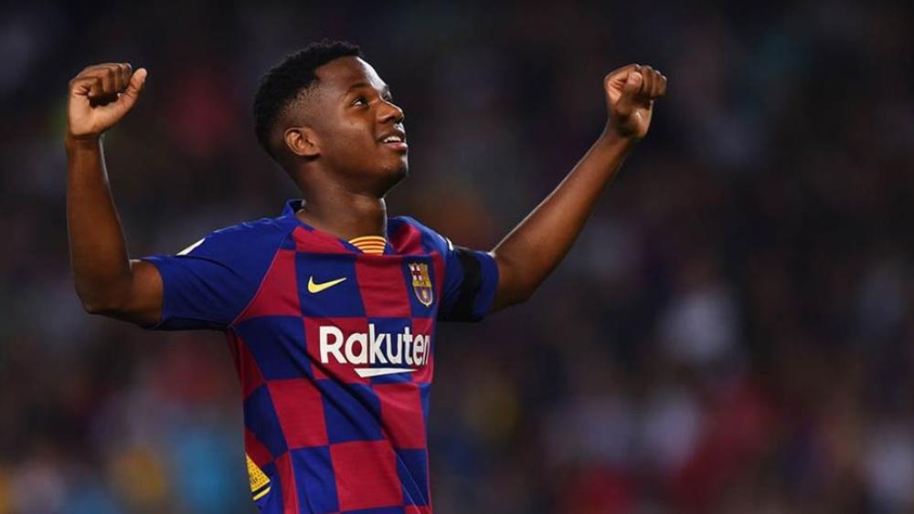 برشلونة رفض عرضًا بقيمة 100 مليون يورو مقابل أنسو فاتي