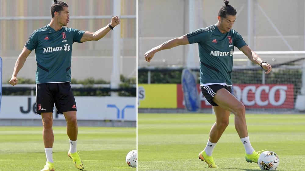 بمعدل 4 ساعات من التدريب يوميا.. رونالدو يُذهل أطباء يوفنتوس بعد عودته من "الحجر المنزلي"