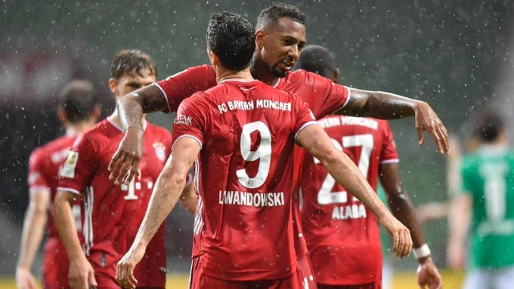 بايرن ميونخ يُحرز لقبه الثامن على التوالي في البوندسليجا