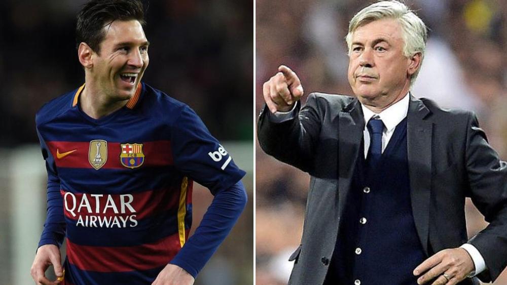 أنشيلوتي: "كنت أتمنى تدريب ميسي خلال مسيرتي"