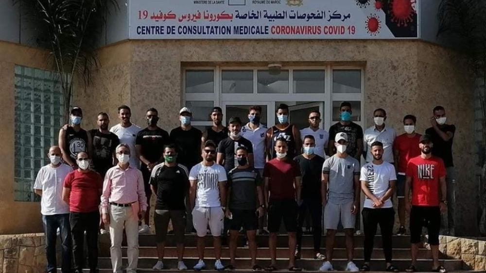 رجاء بني ملال يستأنف تداريبه في انتظار الحسم في مصير النشاط الكروي بالمملكة