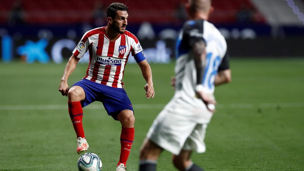 أتلتيكو مدريد يفقد إثنين من نجومه في مواجهة برشلونة