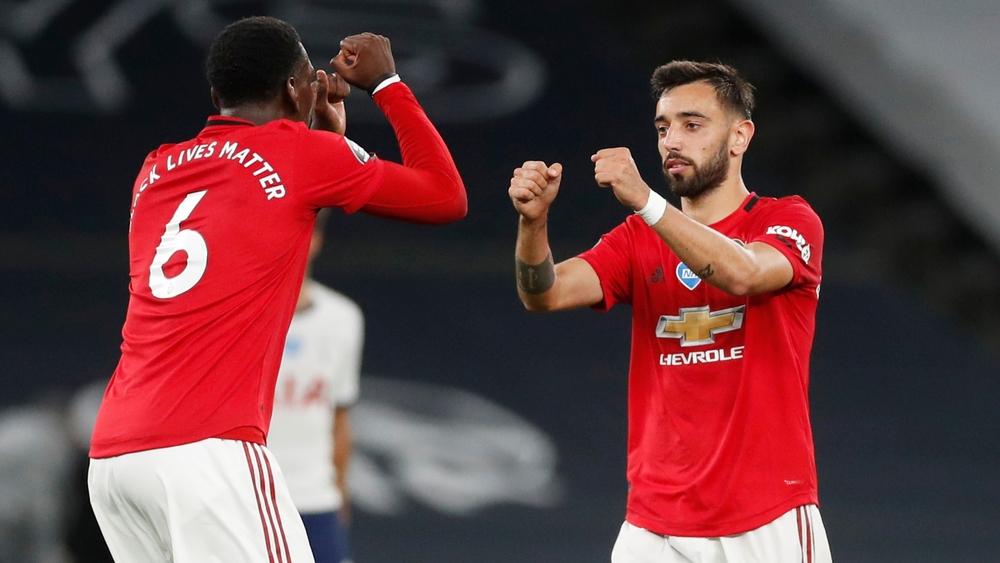 بوجبا وبرونو فيرنانديز يقودان تشكيلة مانشستر يونايتد ضد بورنموث