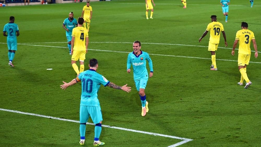 بعد "صيامه" عن التهديف في 9 مباريات متتالية.. غريزمان يستفيق من "سباته" ويعود لهز الشباك