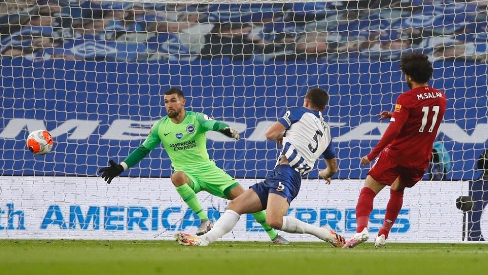 محمد صلاح يقود ليفربول لاجتياز برايتون