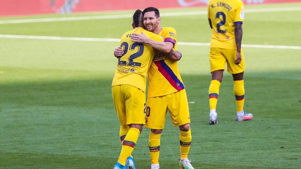 برشلونة يحقق فوزًا صعبًا على بلد الوليد ويستمر في منافسة ريال مدريد