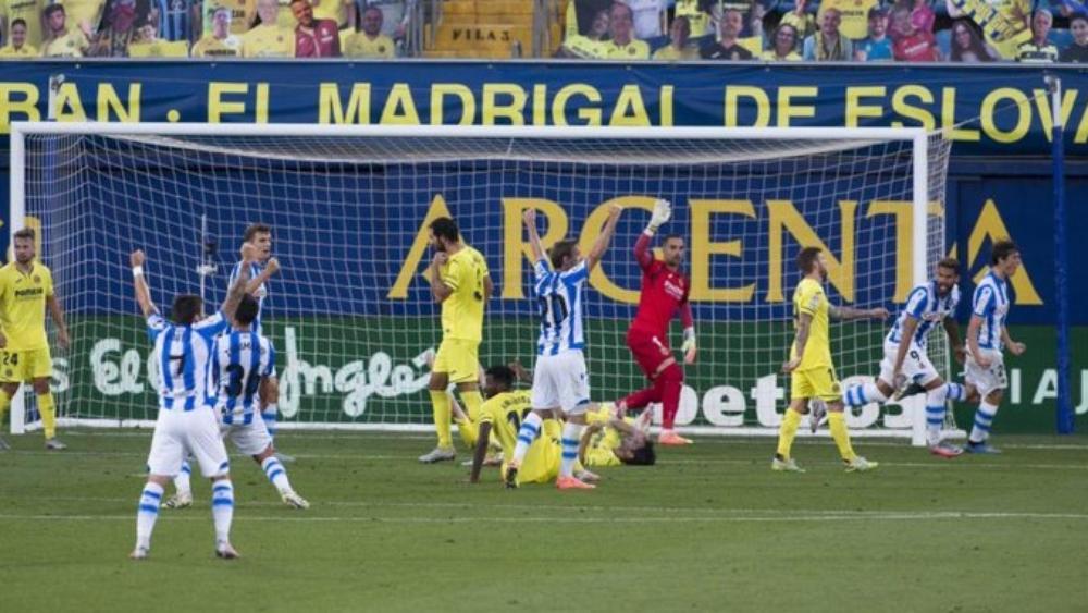 فياريال يفقد فرصه في التأهل لدوري الأبطال بسقوطه أمام سوسييداد