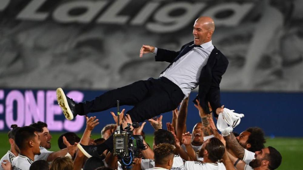 زيدان: "فرحة الفوز بـ'الليغا' أكبر من فرحة التتويج بدوري الأبطال"