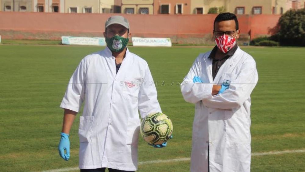 إستئناف النشاط الكروي في المغرب اليوم من بوابة القسم الوطني الثاني بعنوان "تكريم المصالح الطبية"