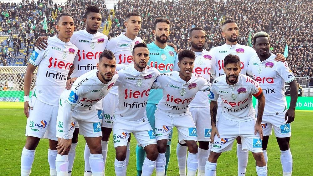 تشكيلة الرجاء الرسمية  في مباراة الدفاع الحسني الجديدي