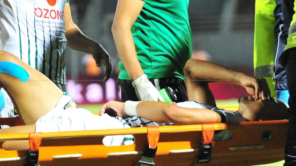 الدفاع الجديدي يفقد خدمات اللاعب بوخريص لمدة شهر بعد إصابته في مباراة الرجاء