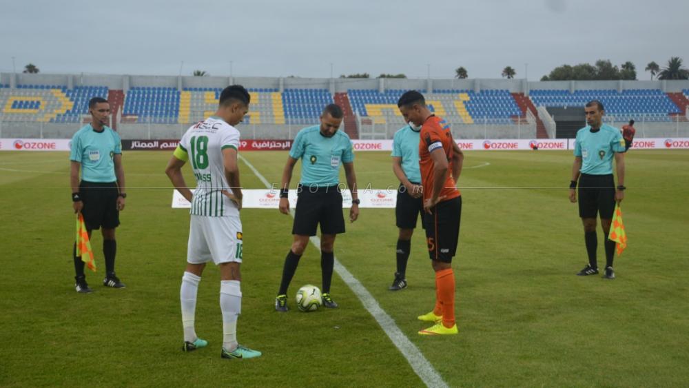 لا غالب و لا مغلوب في مباراة الدفاع الجديدي و نهضة بركان