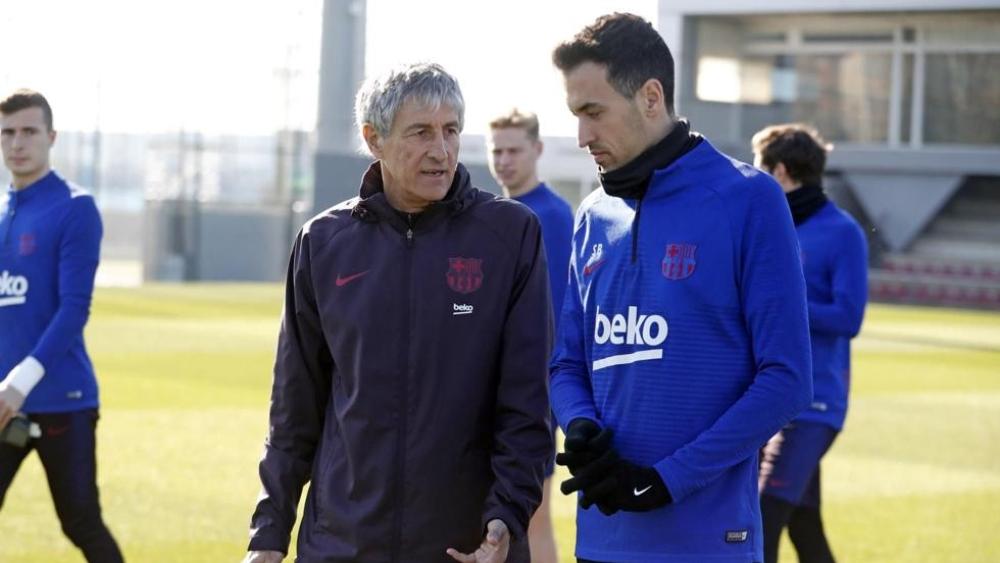 بوسكيتس: "بقاء سيتين سيكون إشارة جيدة.. وما قام به آرتور فاجأنا جميعا"