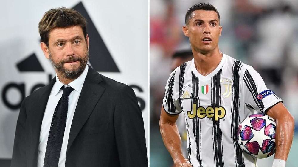 أنييلي يؤكد بقاء كريستيانو رونالدو في يوفنتوس