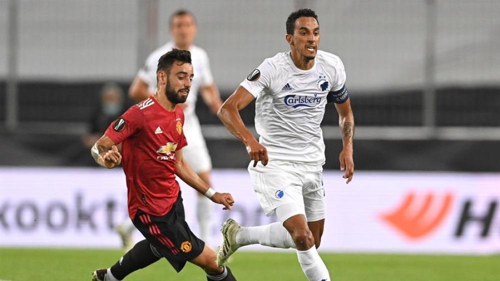 مانشستر يونايتد يعبر كوبنهاجن "بصعوبة" لنصف نهائي الدوري الأوروبي