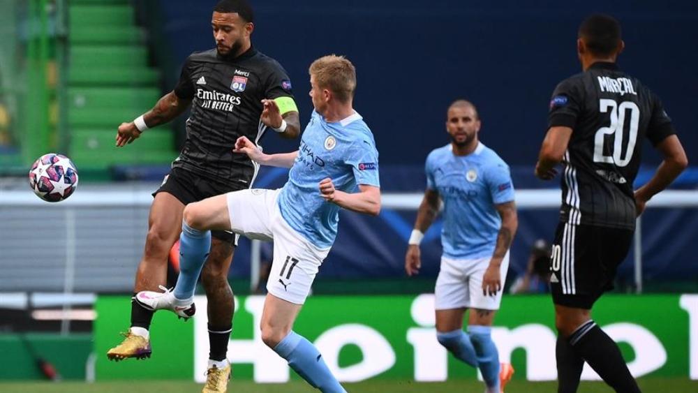 دي بروين يلمح لأخطاء جوارديولا في تشكيلته ضد ليون