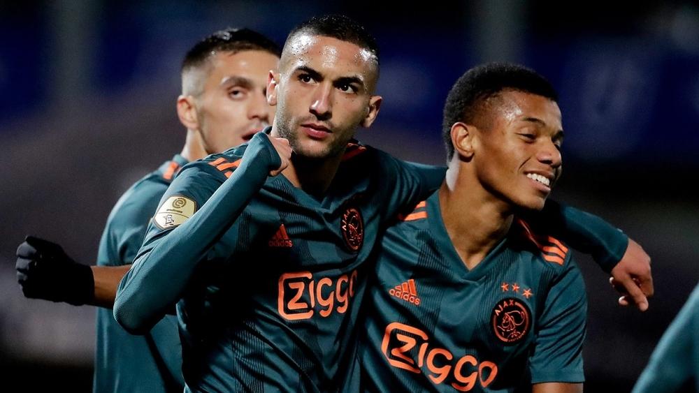 حكيم زياش ثالث أفضل صانع أهداف في دوري أبطال أوروبا