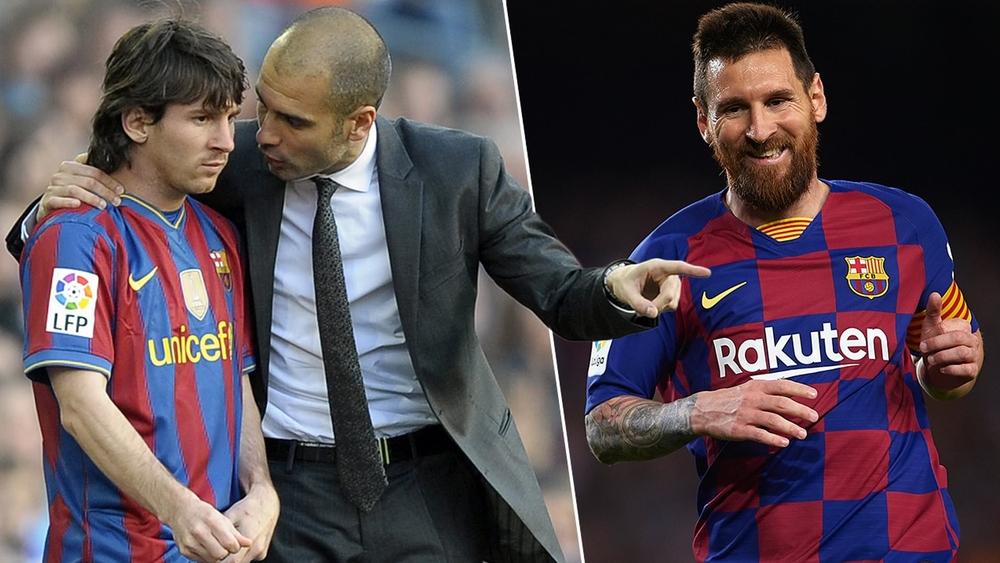 ميسي ناقش انتقاله إلى مانشستر سيتي مع جوارديولا عبر الهاتف