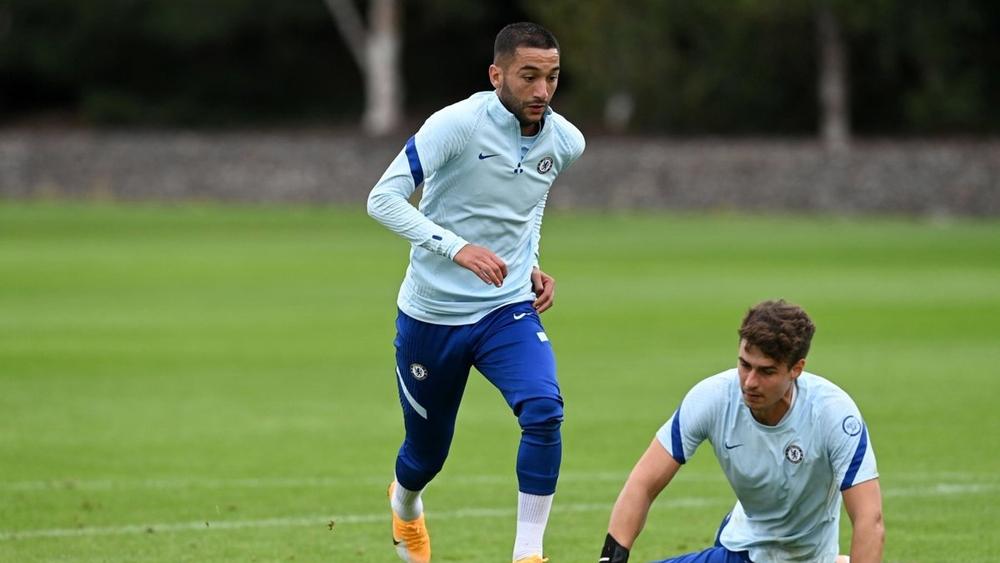 زياش يخوض أول مباراة ودية لتشيلسي كأساسي ويرتدي الرقم "22"