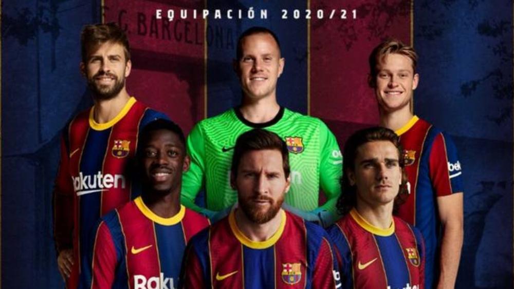 ميسي بطل دعايا قميص برشلونة الجديد.. هل هي طريقة لإقناعه بالبقاء؟