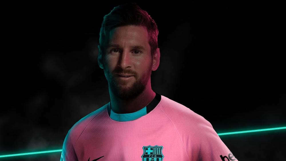 بالصور | برشلونة يقدم قميصه "الثالث" ويختار له اللون "الوردي"