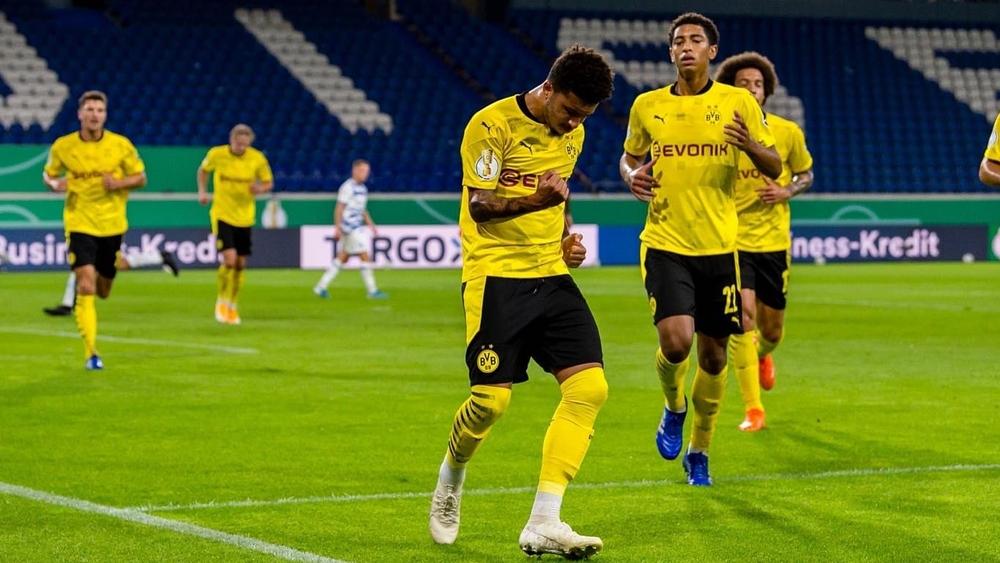 دورتموند يسحق دويسبورج بخماسية في كأس ألمانيا