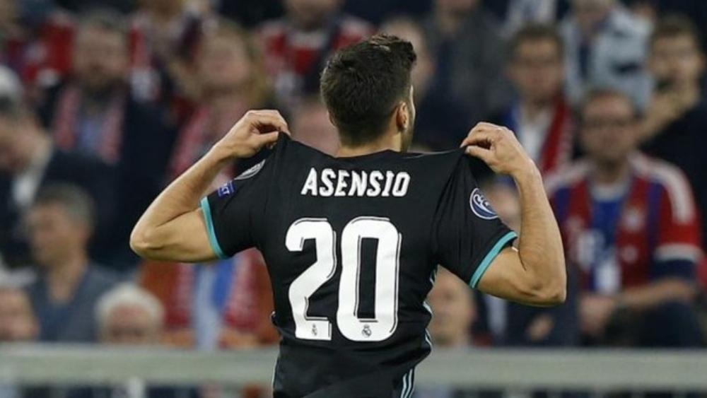 ماركو أسينسيو يحصل على رقم قميص جاريث بيل في ريال مدريد