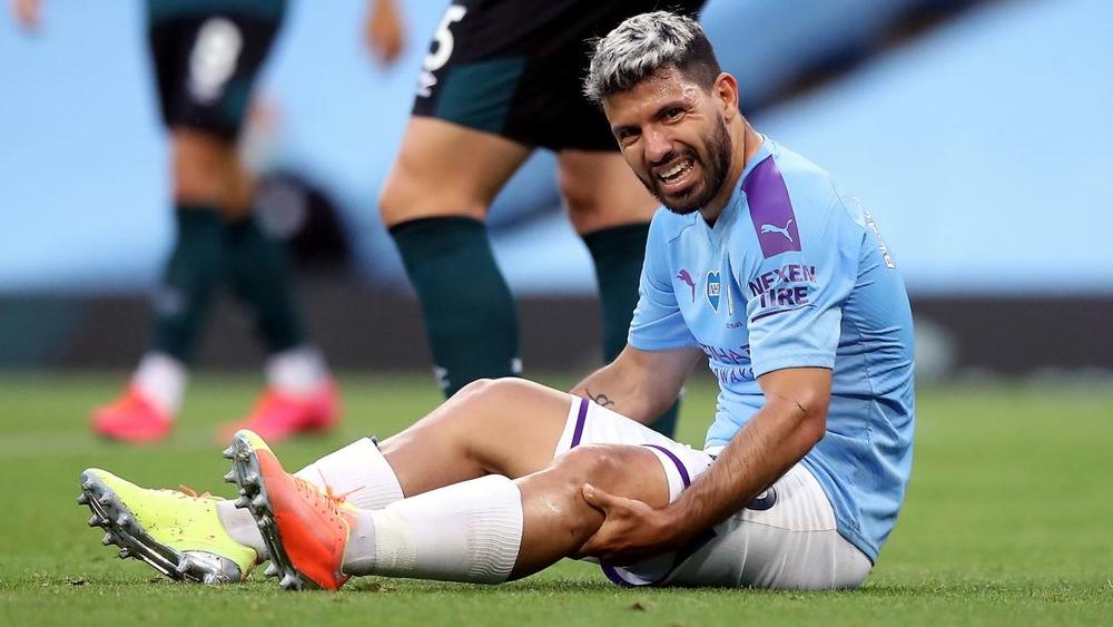 مدة غياب أجويرو عن مانشستر سيتي تزيد لشهرين