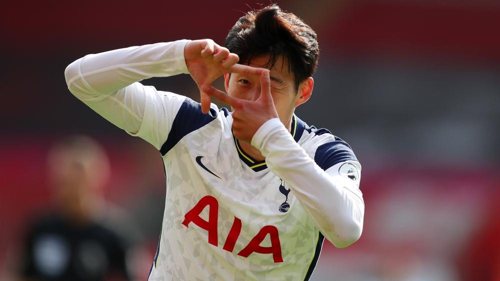 "سوبر هاتريك" سون و "تألق" هاري كين يقودان توتنهام للفوز بخماسية على ساوثهامبتون