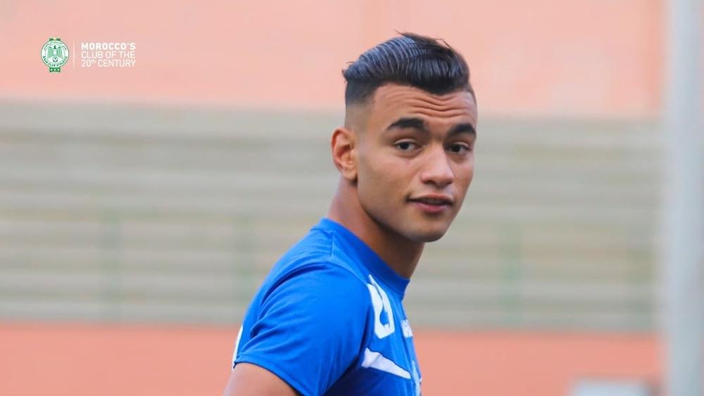 مذكور الغائب الوحيد في "الديربي" من جانب الرجاء بسبب تراكم الإنذارات