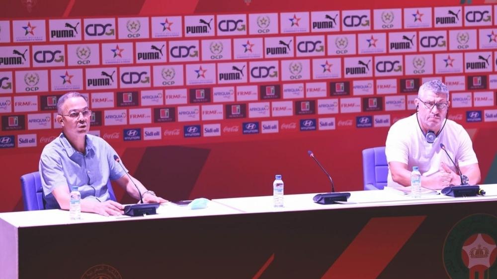 لقجع يجتمع  بأطر ومديري أقسام الإدارة التقنية الوطنية