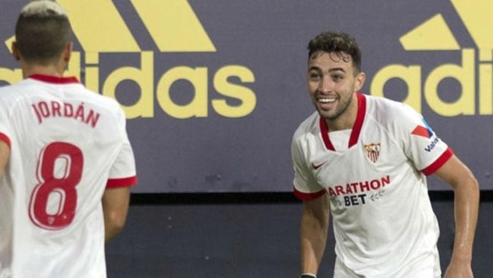 منير الحدادي يقود إشبيلية لقلب الطاولة على قادش في "آخر الدقائق" بهدف و"أسيست"