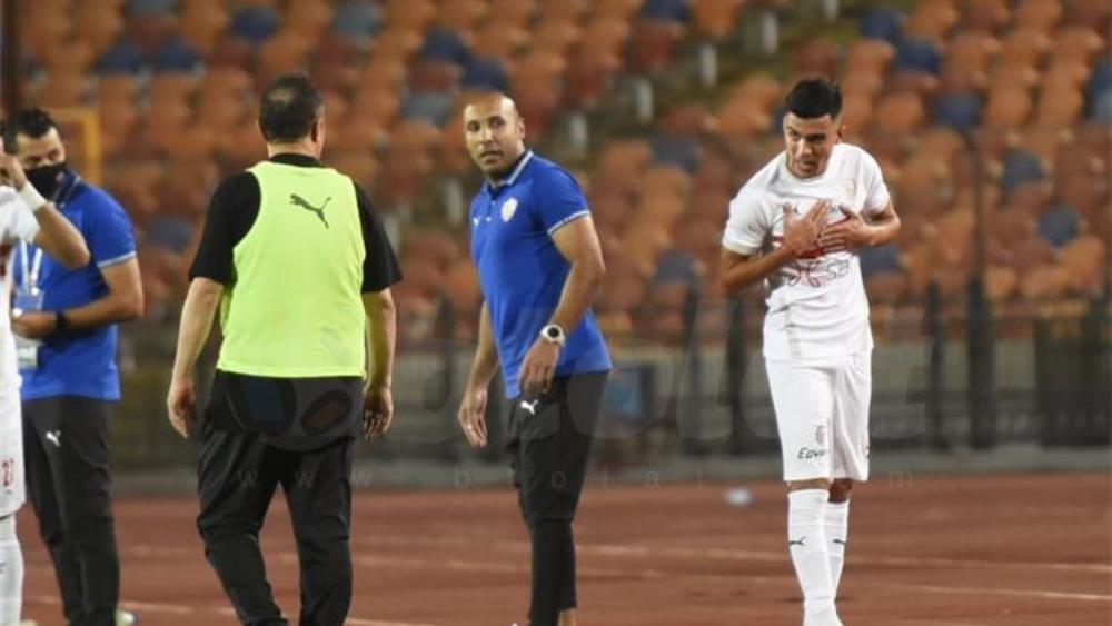 مدرب الزمالك المؤقت مُعلِّقاً على انفعال بنشرقي: "لقد قدَّم لي اعتذاره.. لا توجد أي مشكلة إطلاقاً"