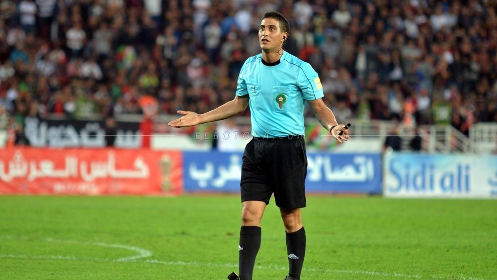 الجامعة تعين الحكم الداكي الرداد لقيادة مباراة الوداد و حسنية أكادير