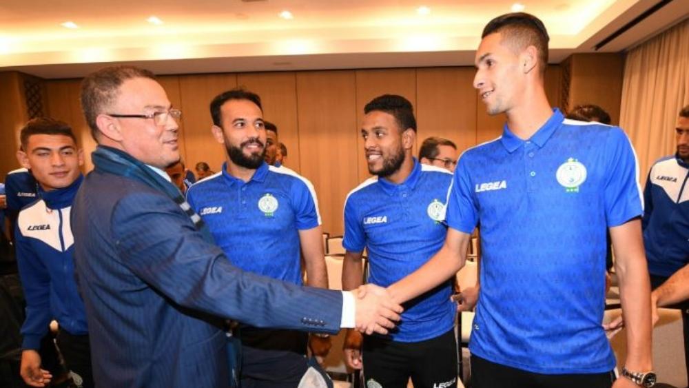 الجامعة الملكية لكرة القدم تُهنئ الرجاء الرياضي بإحرازه لقب "البطولة الاحترافية"