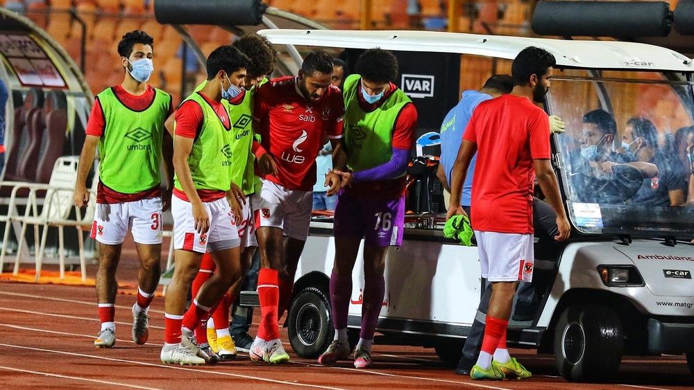الأهلي يعلن عن التشخيص "المبدئي" لإصابة "كهربا" والشكوك تحوم حول لحاقه بمباراة الوداد