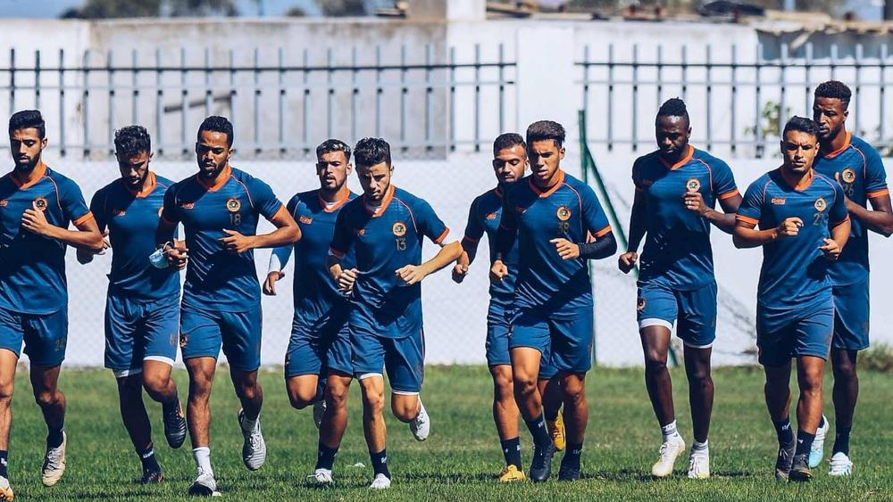 ن.بركان يجري حصة تدريبية بآسفي قبل الدخول في معسكر مغلق بالرباط تأهبا لمواجهة الحسنية