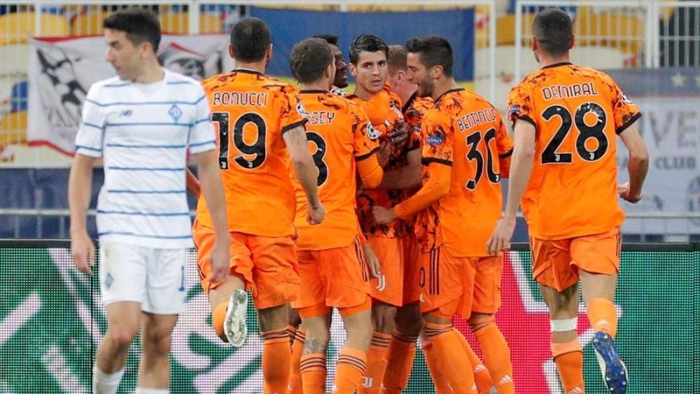 ثنائية موراتا تقود يوفنتوس لإسقاط دينامو كييف في دوري الأبطال